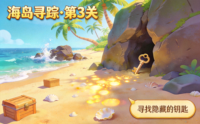 益智冒险海岛寻踪关卡场景截图
